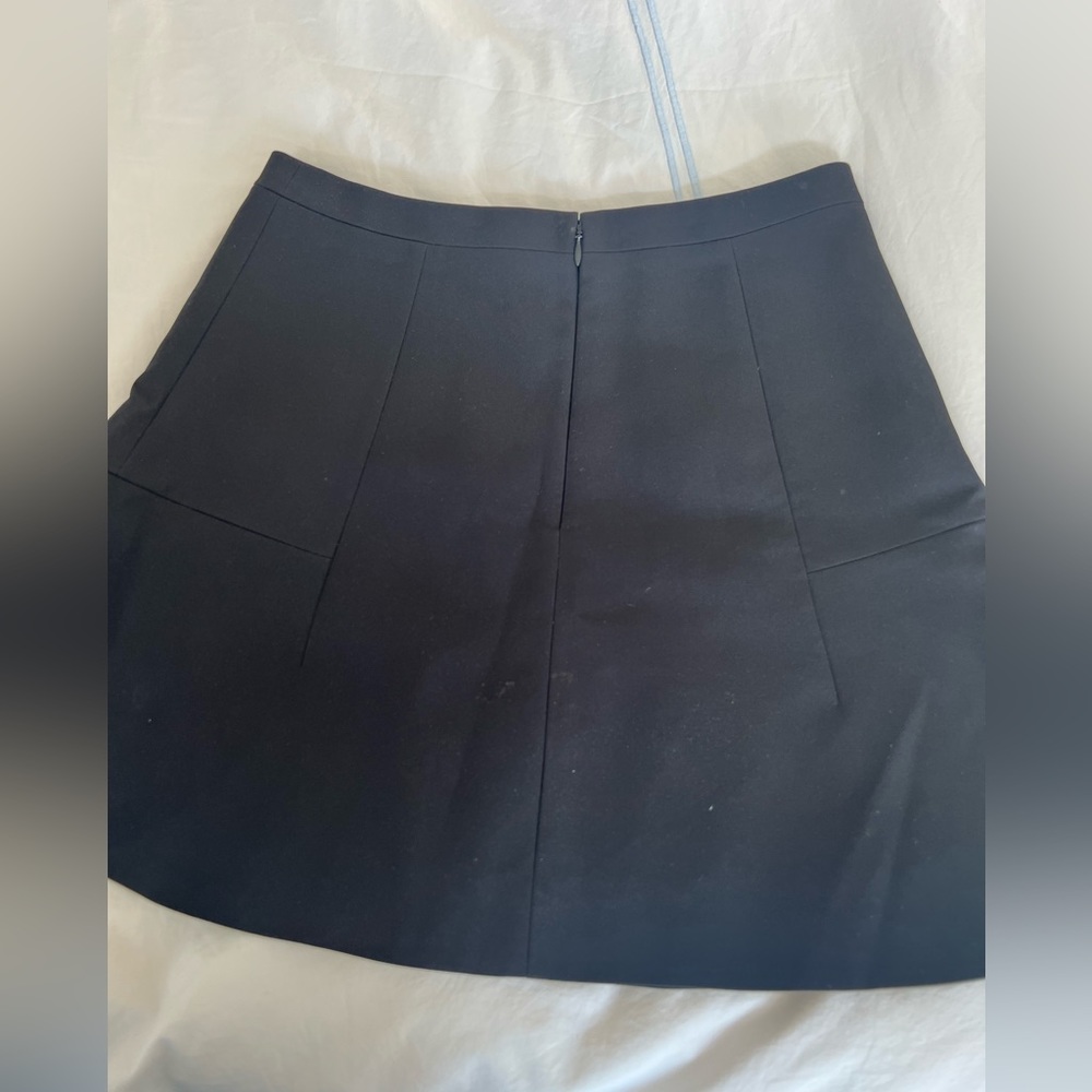 J. Crew Black Skater Skirt